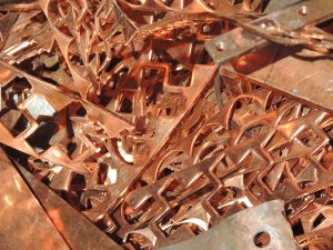 robo de cobre en España - Pletinas nuevas de cobre