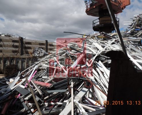 ejemplo de como se recicla la chatarra