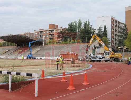 Demolicion Estadio Vallehermoso