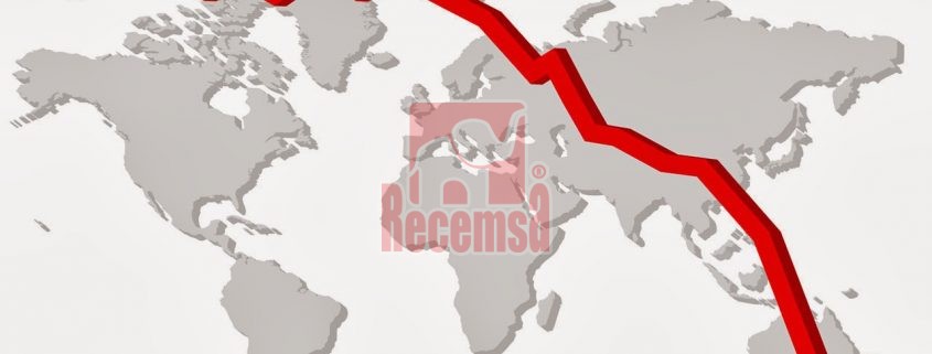 gráfico que muestra como los metales industriales caen