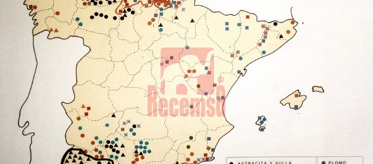 metales que se extraen en España y su lugar