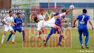 sacrificio del cf fuenlabrada logró una victoria contra el real madrid castilla