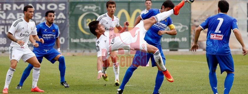 sacrificio del cf fuenlabrada logró una victoria contra el real madrid castilla