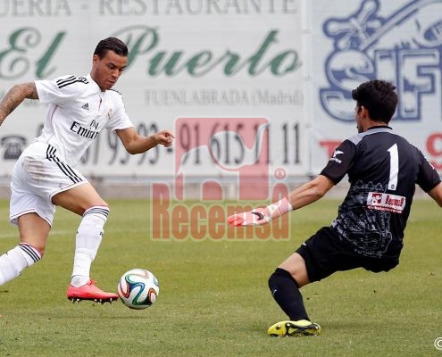 Partido Futbol Real Madrid Castilla Fuenlabrada 5