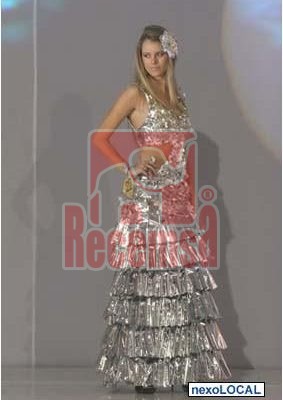 Vestido Reciclado Metal 1