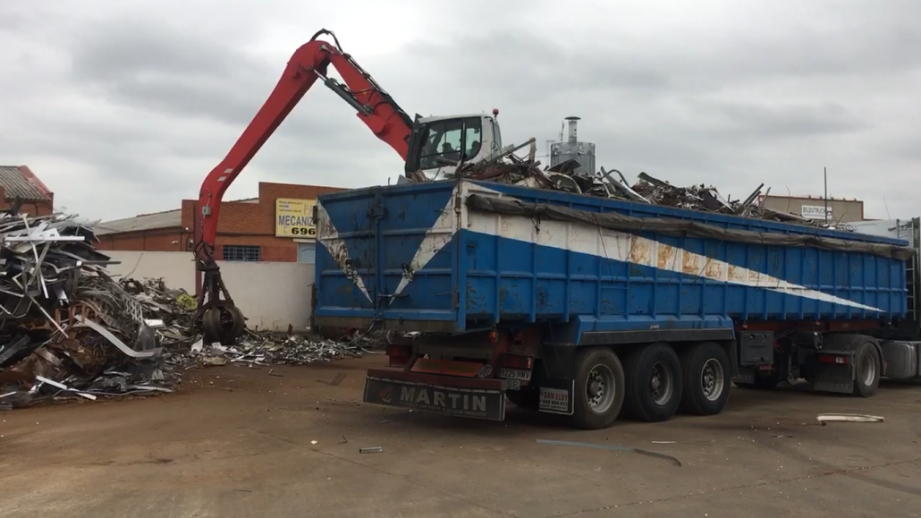 chatarra en Madrid reciclada