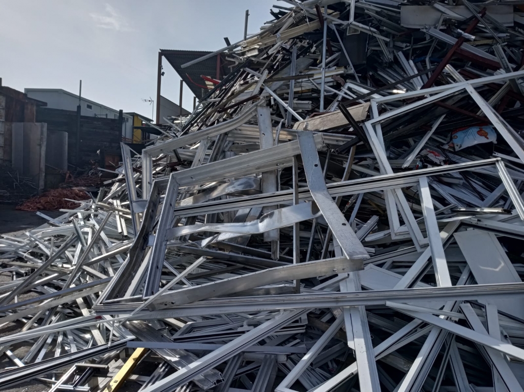 reutilización de residuos de aluminio