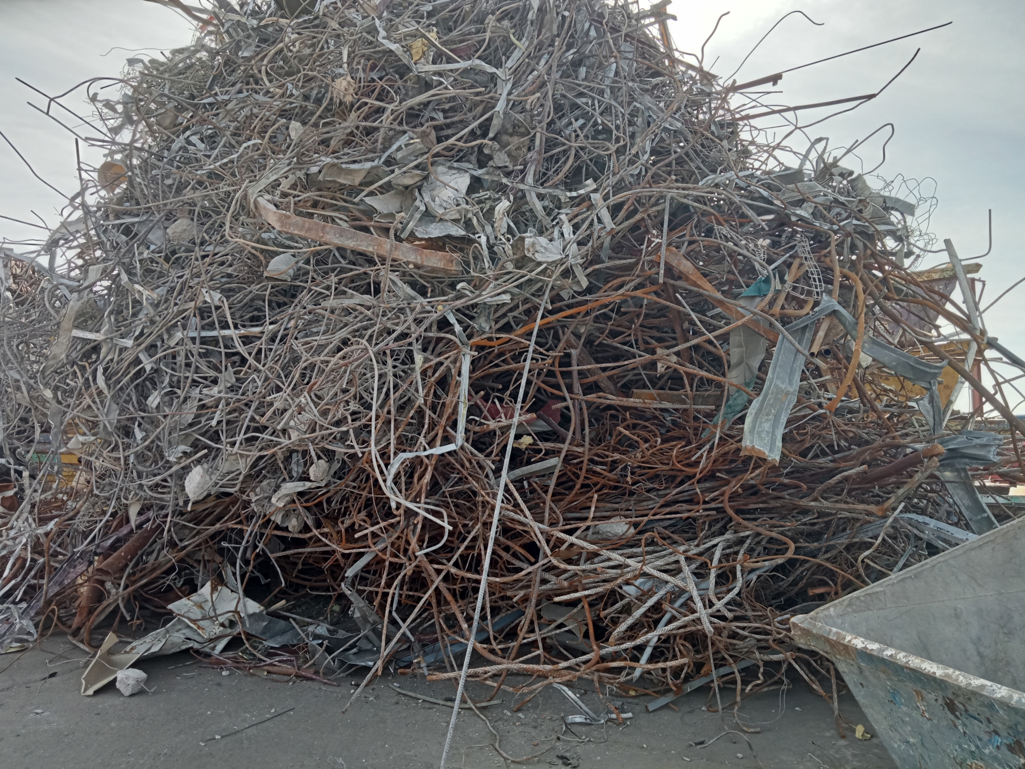 metales reciclados para construcción