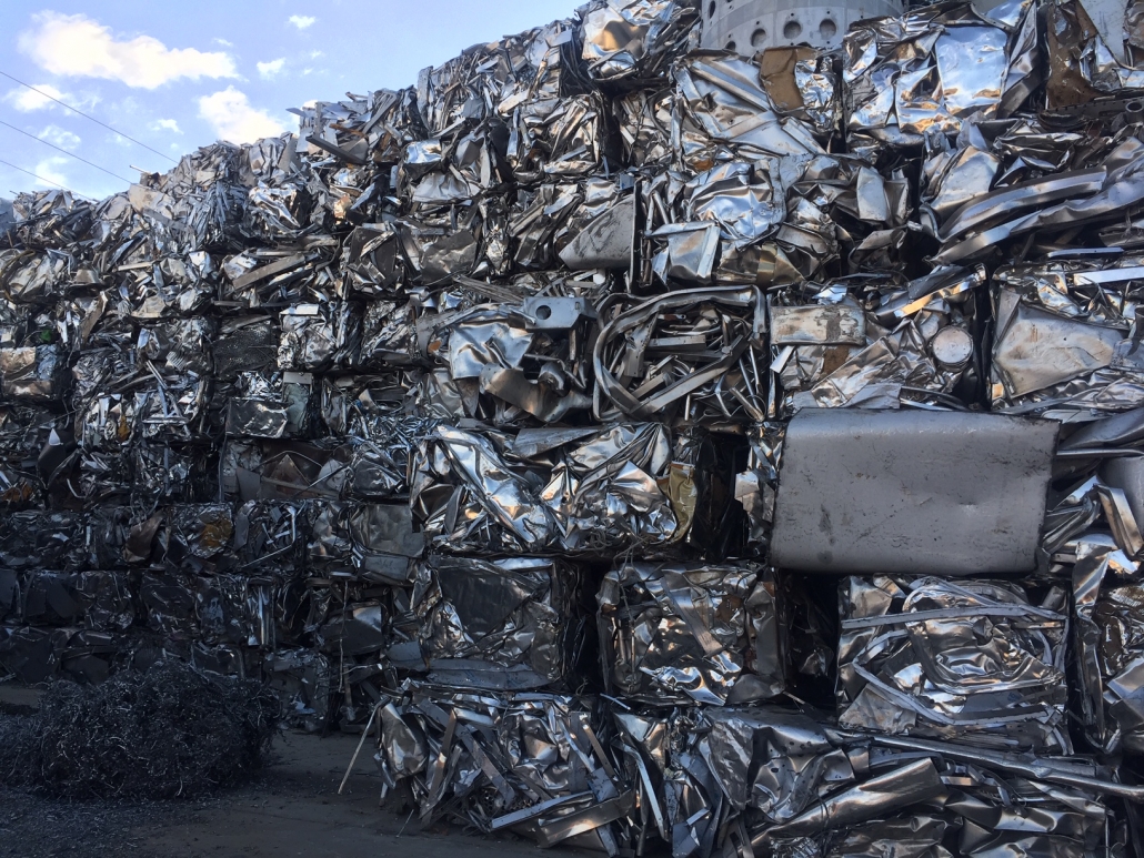 reciclaje del acero inoxidable