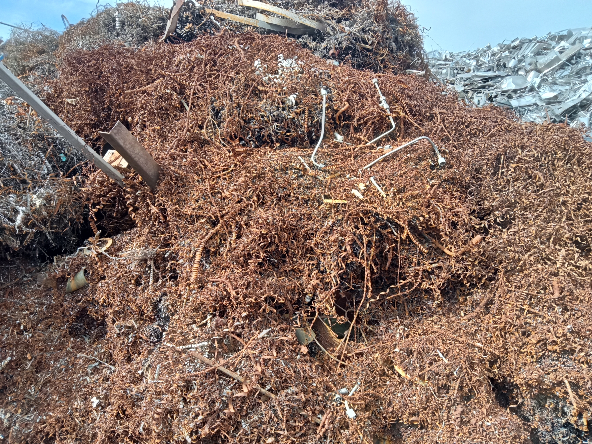 reutilización del cobre