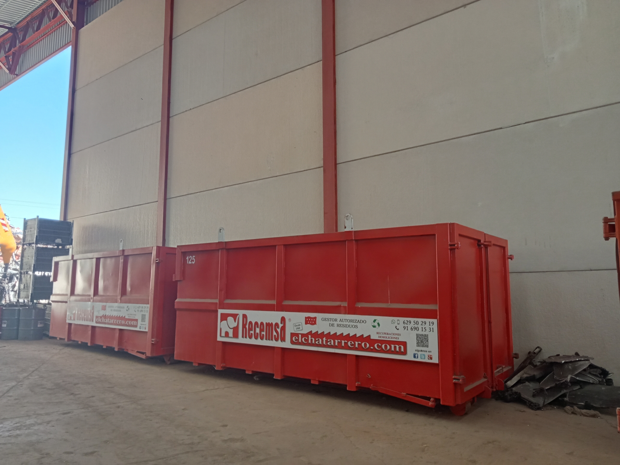 chatarra en demoliciones