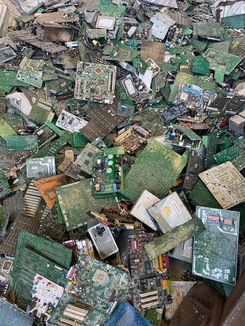 reciclaje de residuos electrónicos