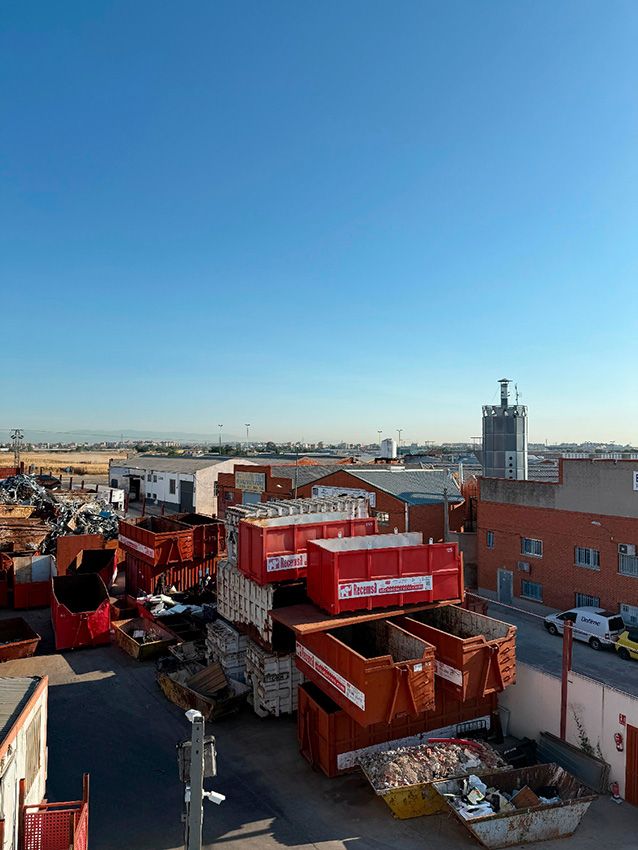 Servicio de contenedores para la gestión de residuos