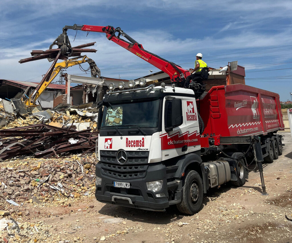 Servicio de recogida de chatarra Recemsa