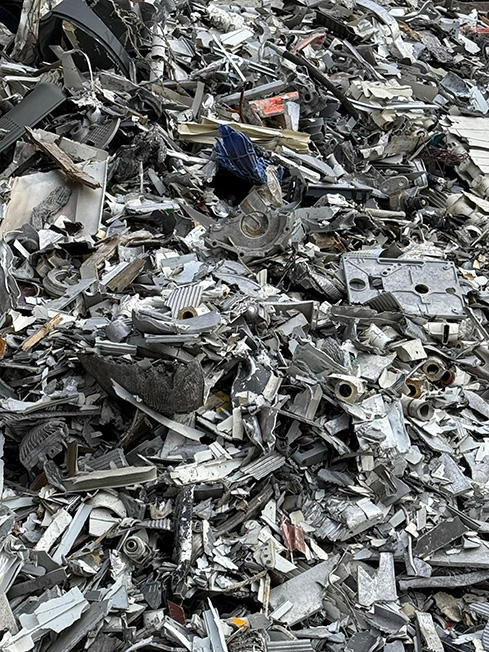 Chatarra de aluminio carter cizallado