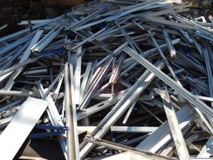 Chatarra de aluminio perfil obra