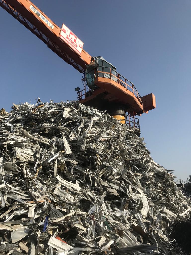 Chatarra aluminio perfil segunda