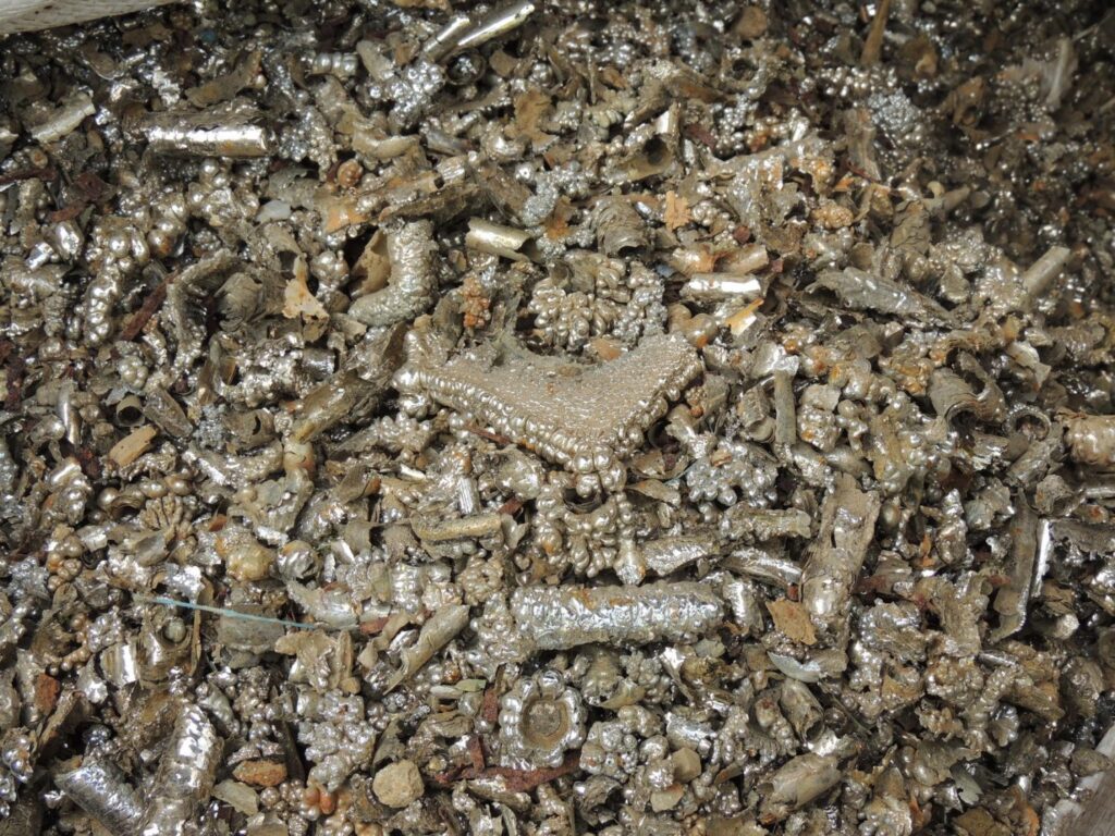 Chatarra de níquel cascarilla