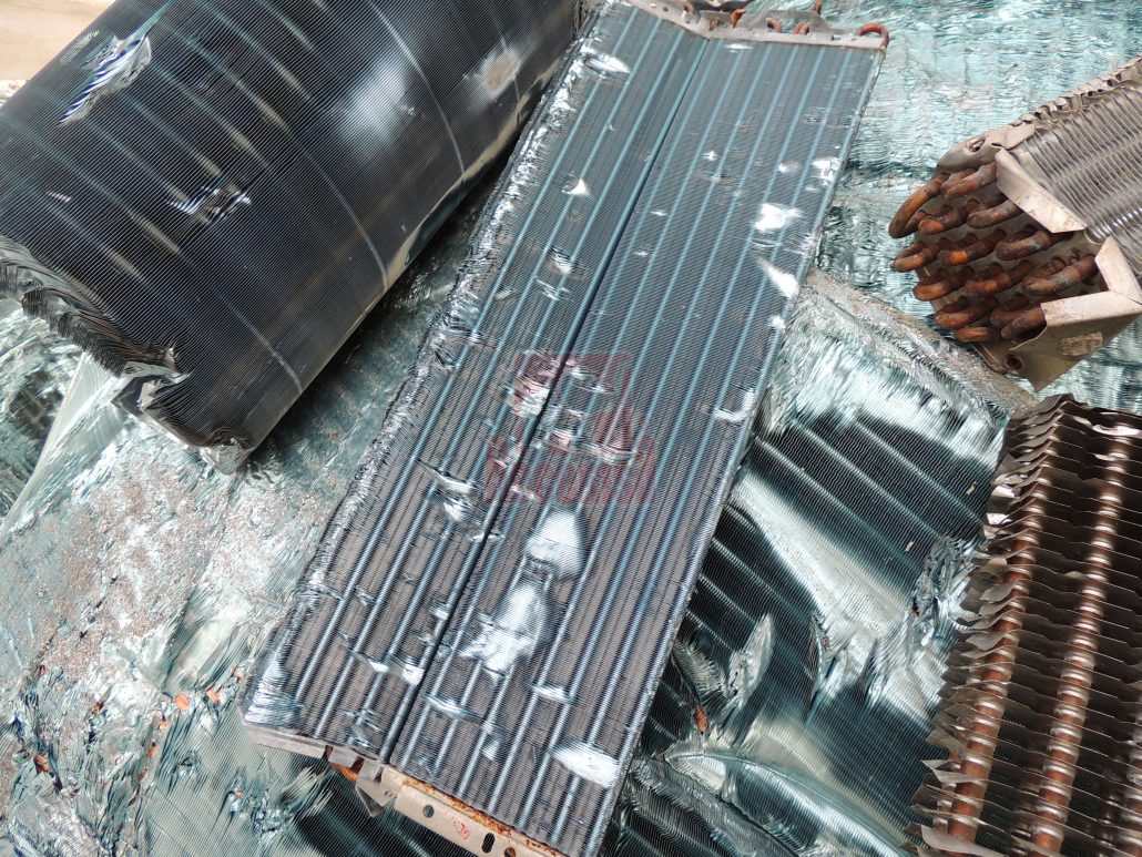 Chatarra radiador aluminio de cobre